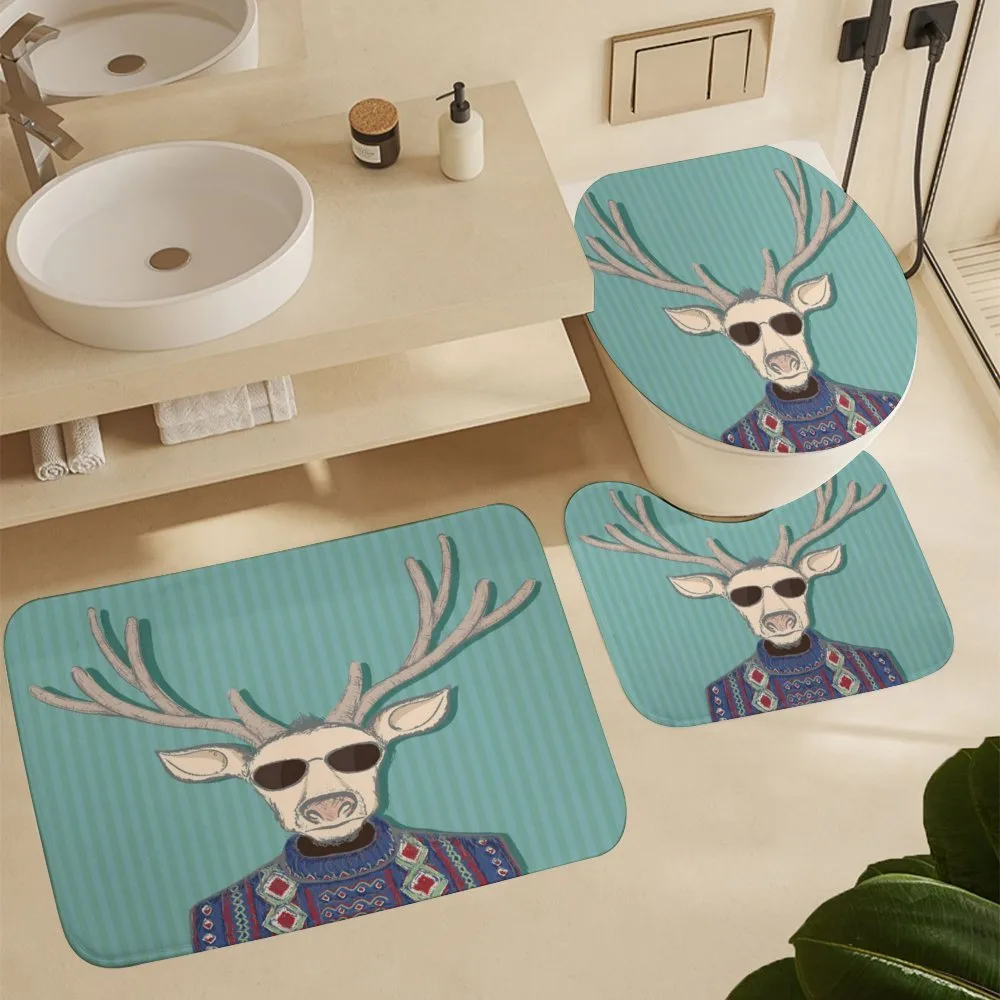 Deer with Colorful Sweater — Detail 5