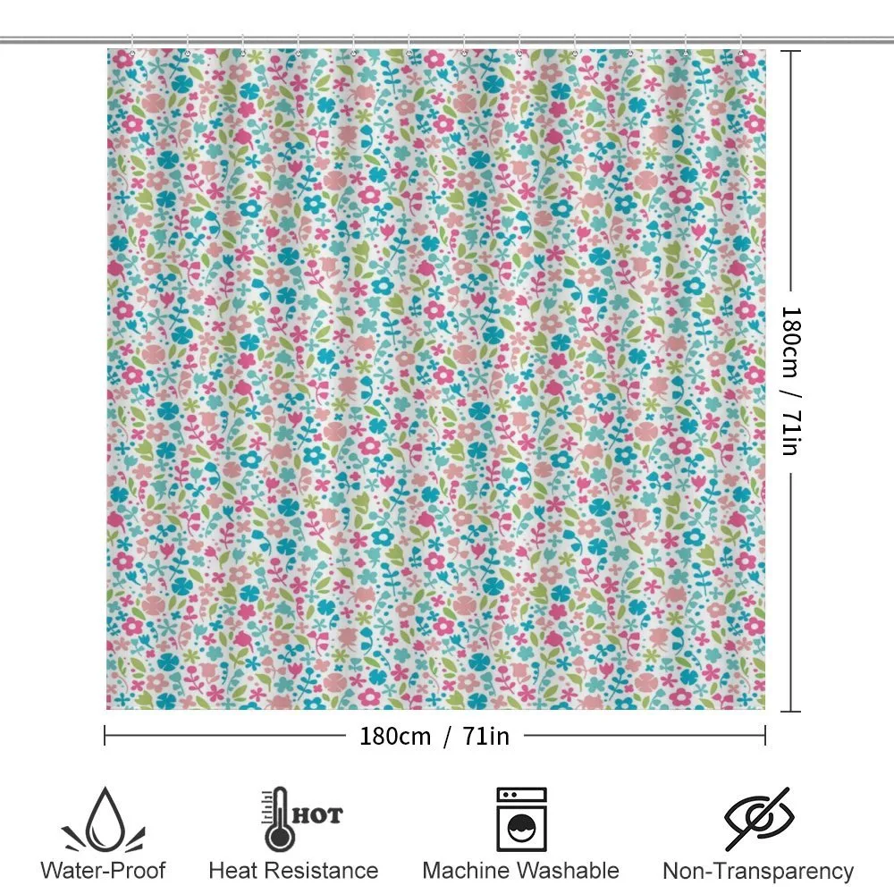 Floral Pattern Polka Dots — Detail 2