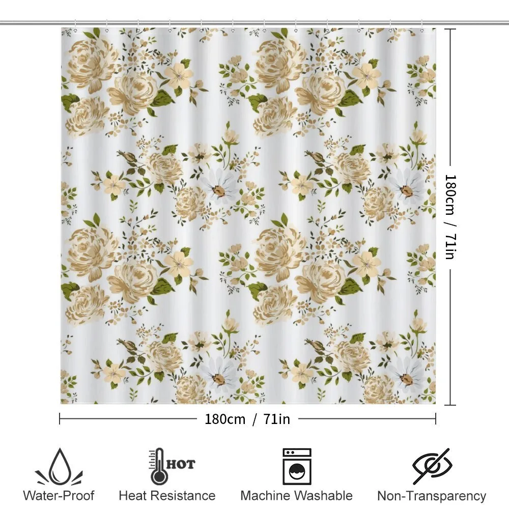 Floral Roses Vector — Detail 2
