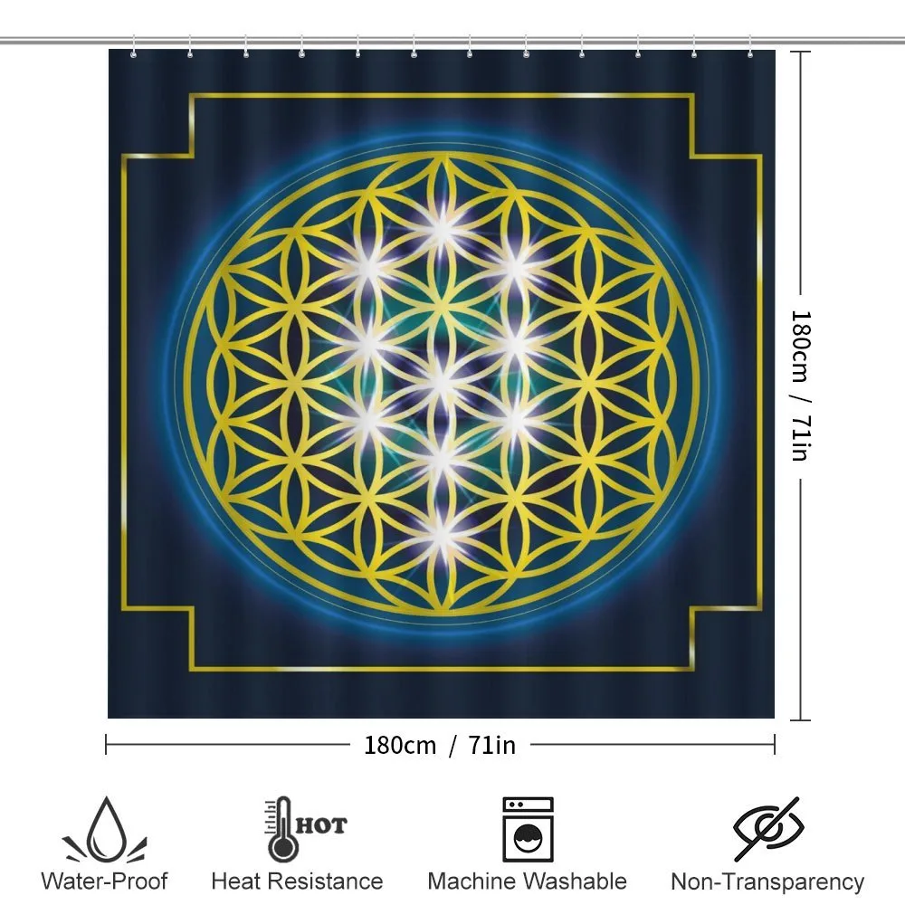 Flower of Life Spirals — Detail 2