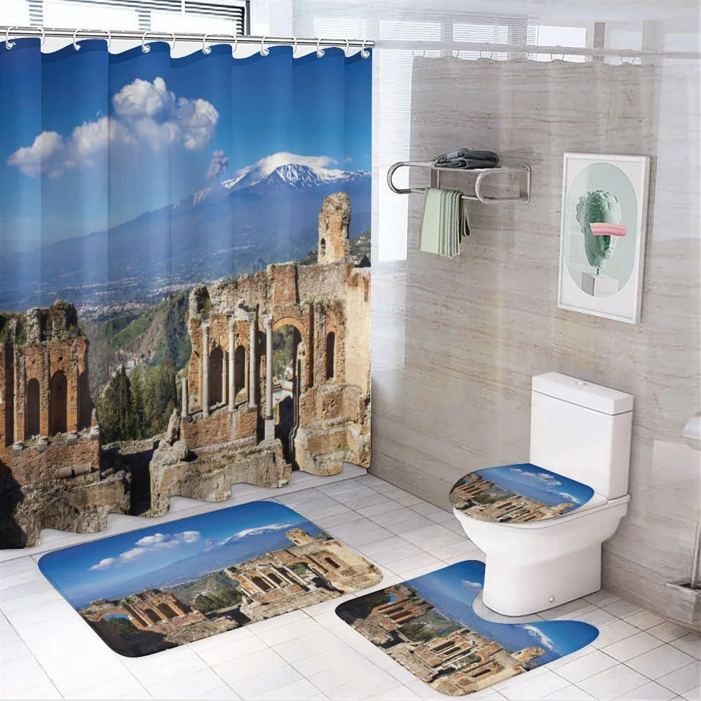Greek Roman Ruins Landscape — Your design