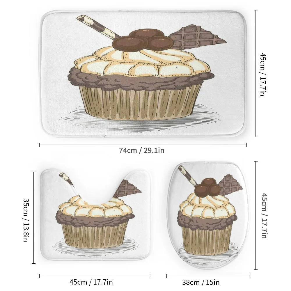 Hand Drawn Chocolate Cake — Detail 1