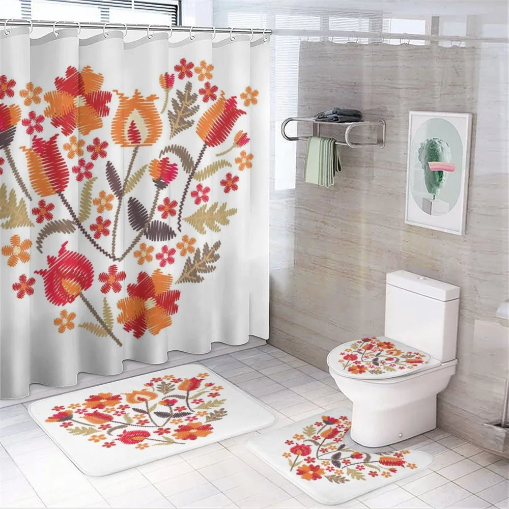 Heart Shaped Flowers Art — Your design
