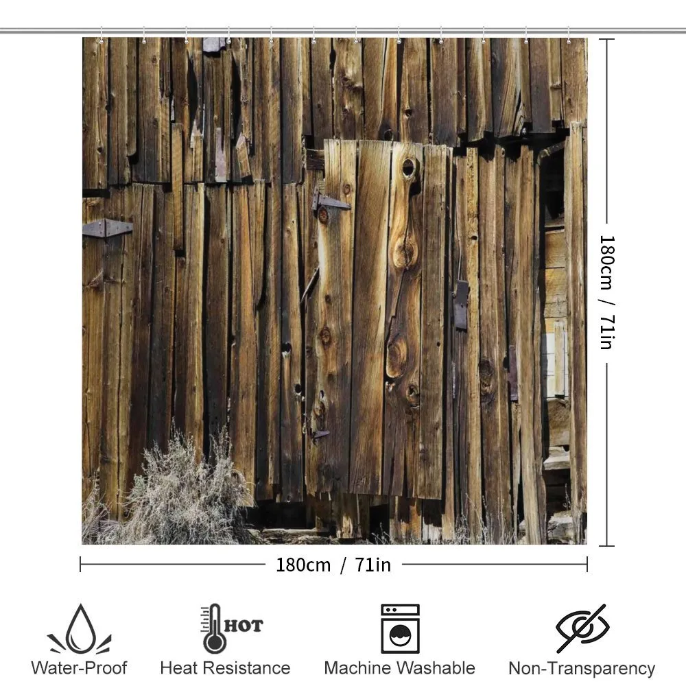 Oak Barn Timber Door — Detail 2