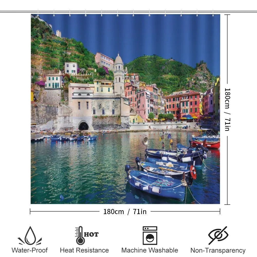 Panoramic Italian Village — Detail 2