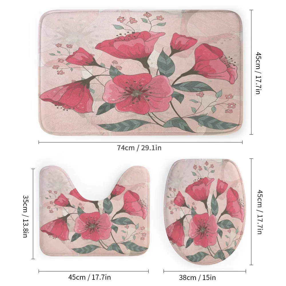 Pink Romantic Flowers — Detail 1
