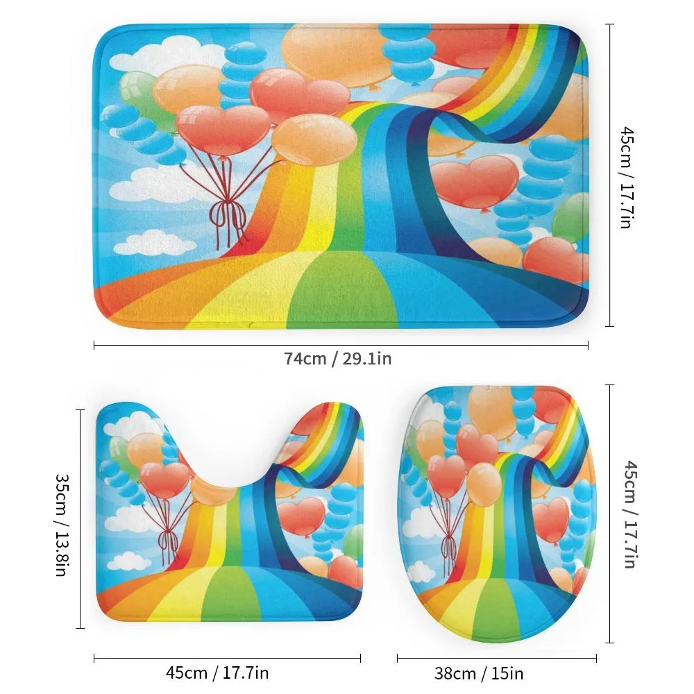 Rainbow Romantic Hearts — Detail 1