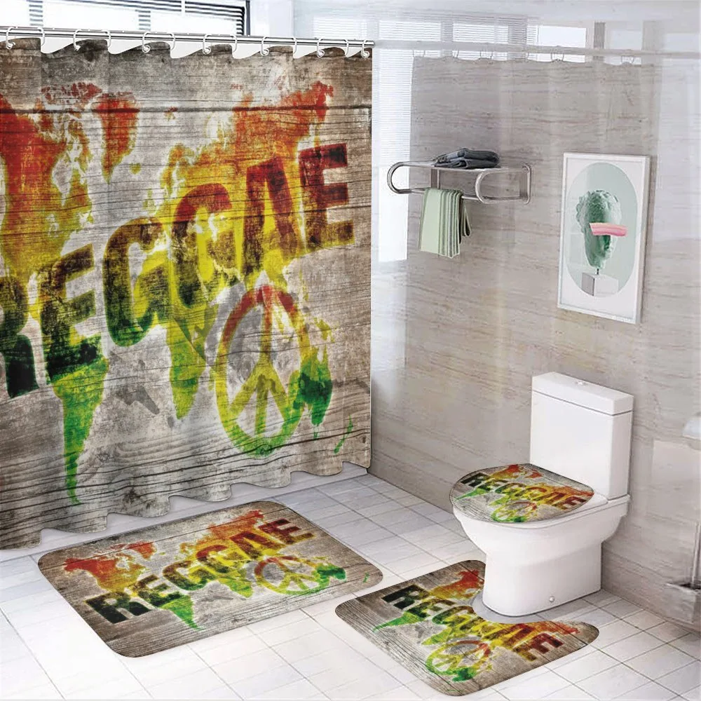 World Map Reggae Words — Your design