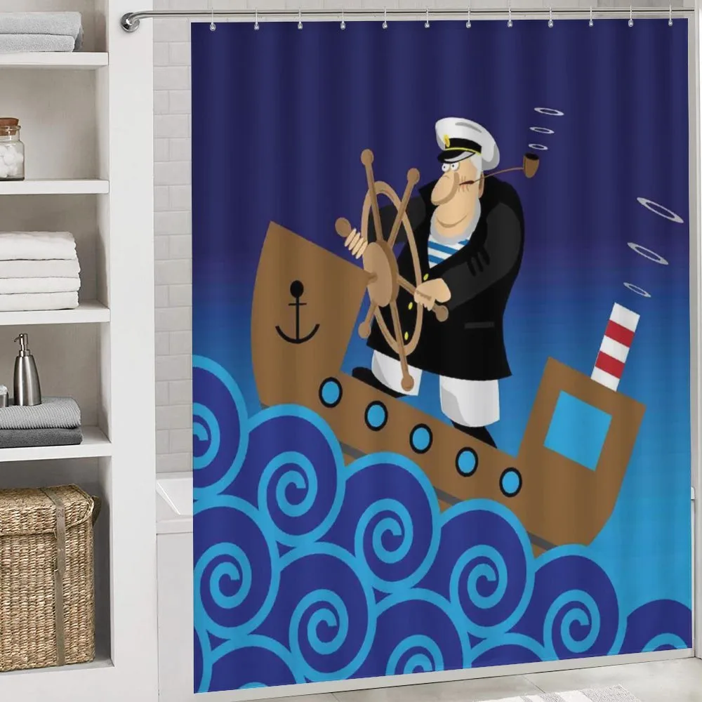 Captain on a Ship — Detail 4