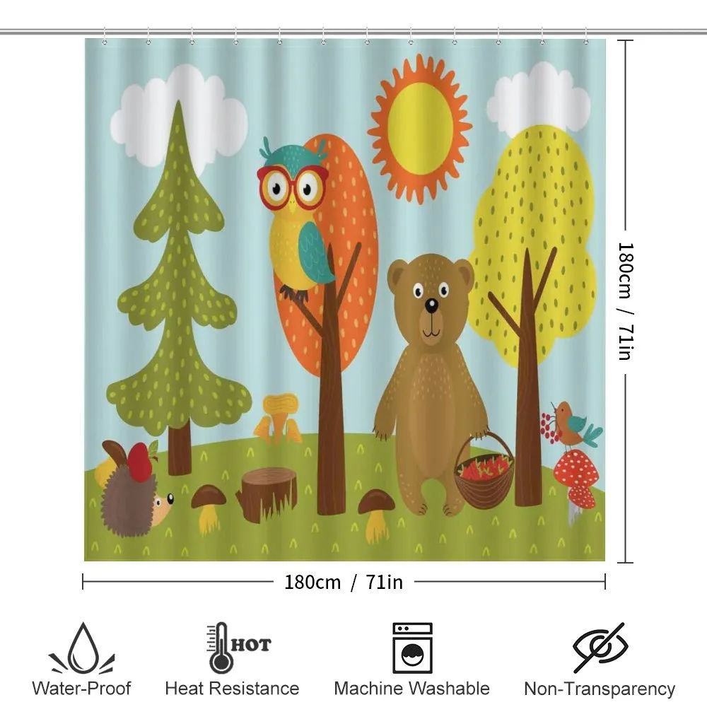 Childish Forest Animals — Detail 2