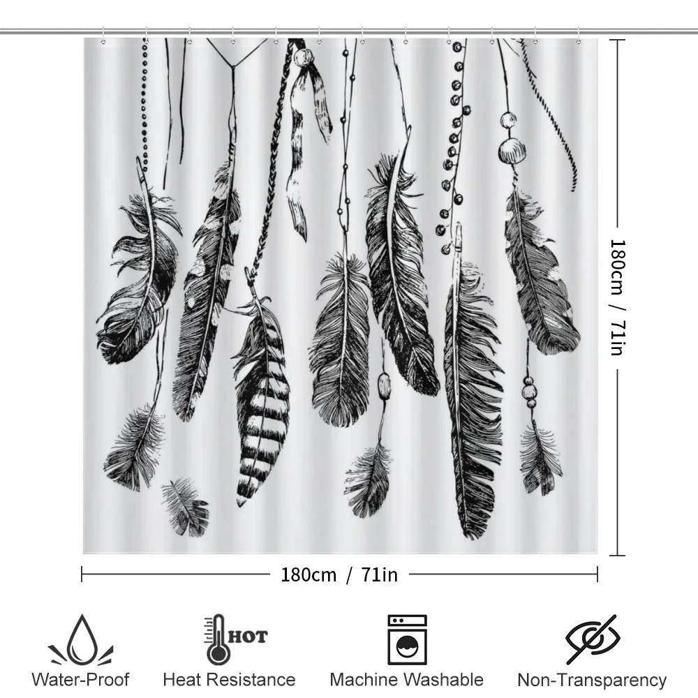 Hand Drawn Feather — Detail 2