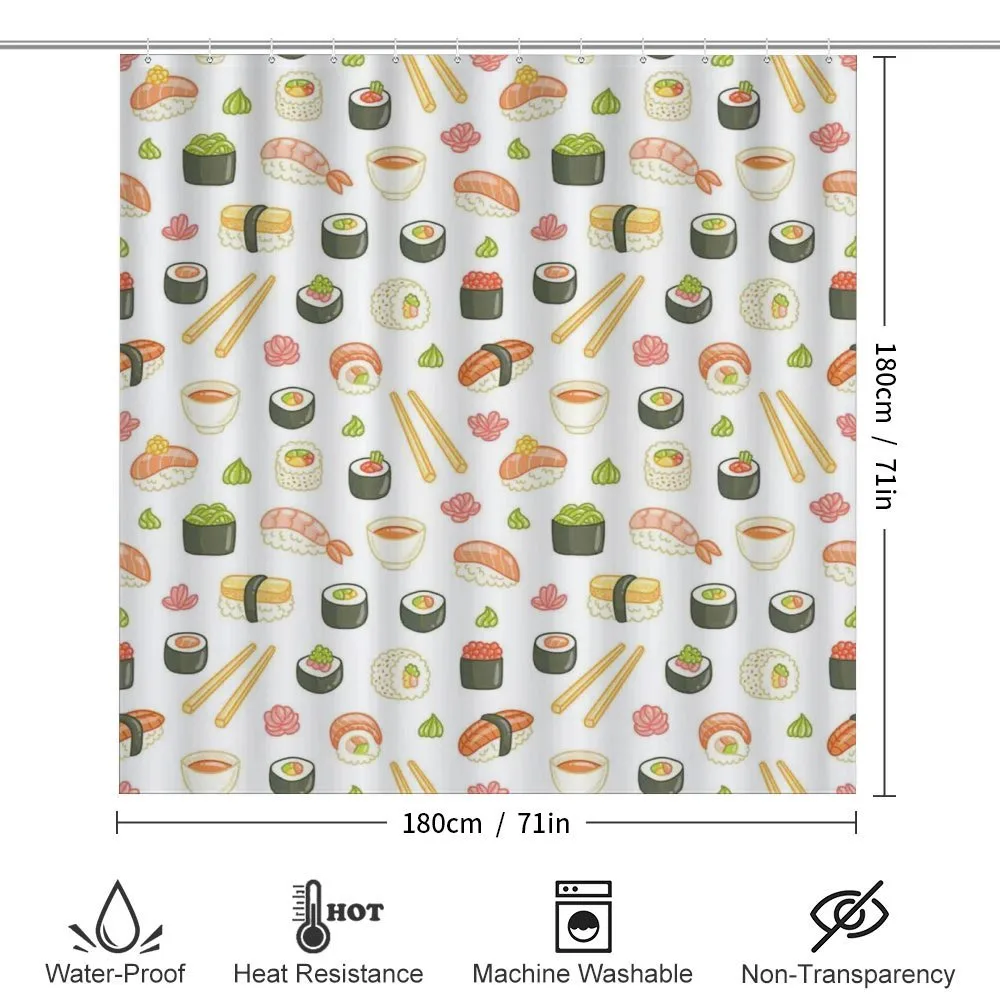 Japanese Cuisine Cartoon Art — Detail 2