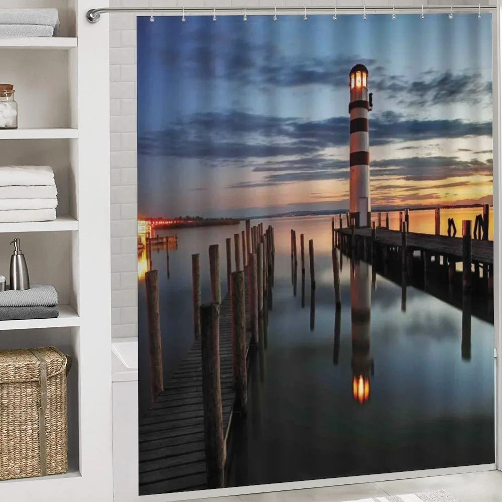 Lighthouse Calm Dusk — Detail 4