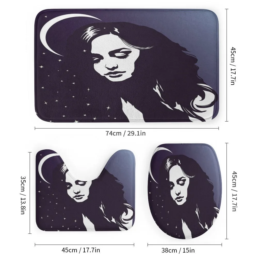 Ombre Dreaming Woman Night — Detail 1