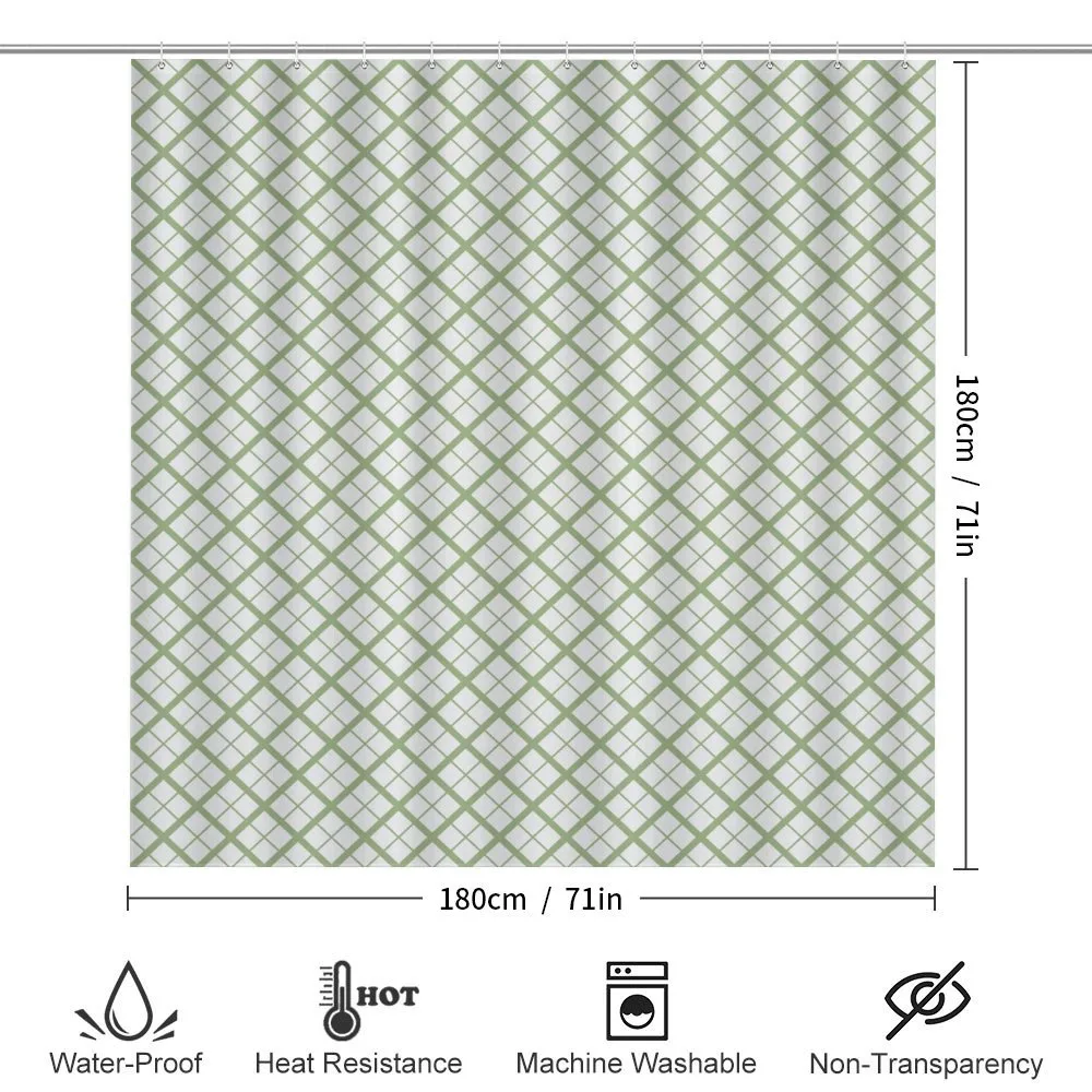 Retro Square Shapes Tile — Detail 2