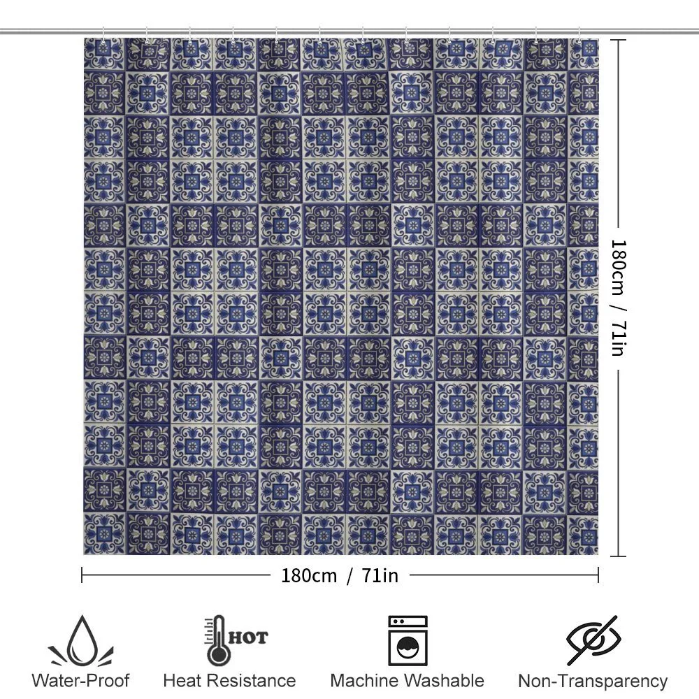 Squares Azulejo Tiles — Detail 2