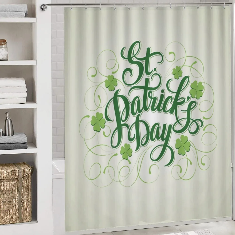 St Patrick's Day Swirls Art — Detail 4
