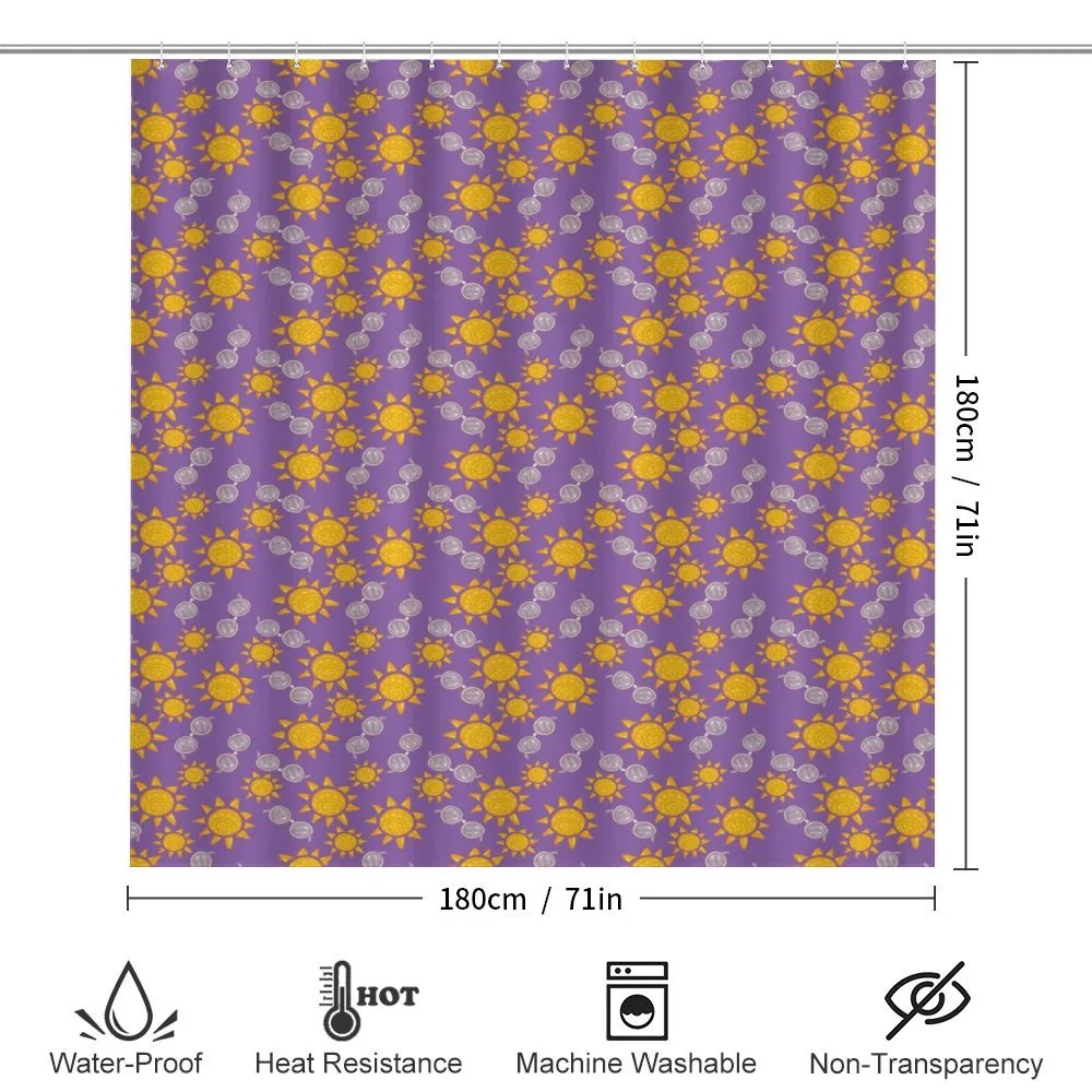 Sun and Sunglasses Pattern — Detail 2