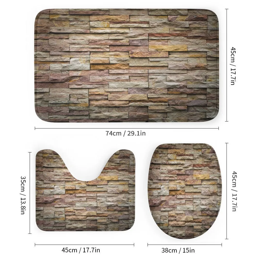 Urban Brick Slate Wall — Detail 1