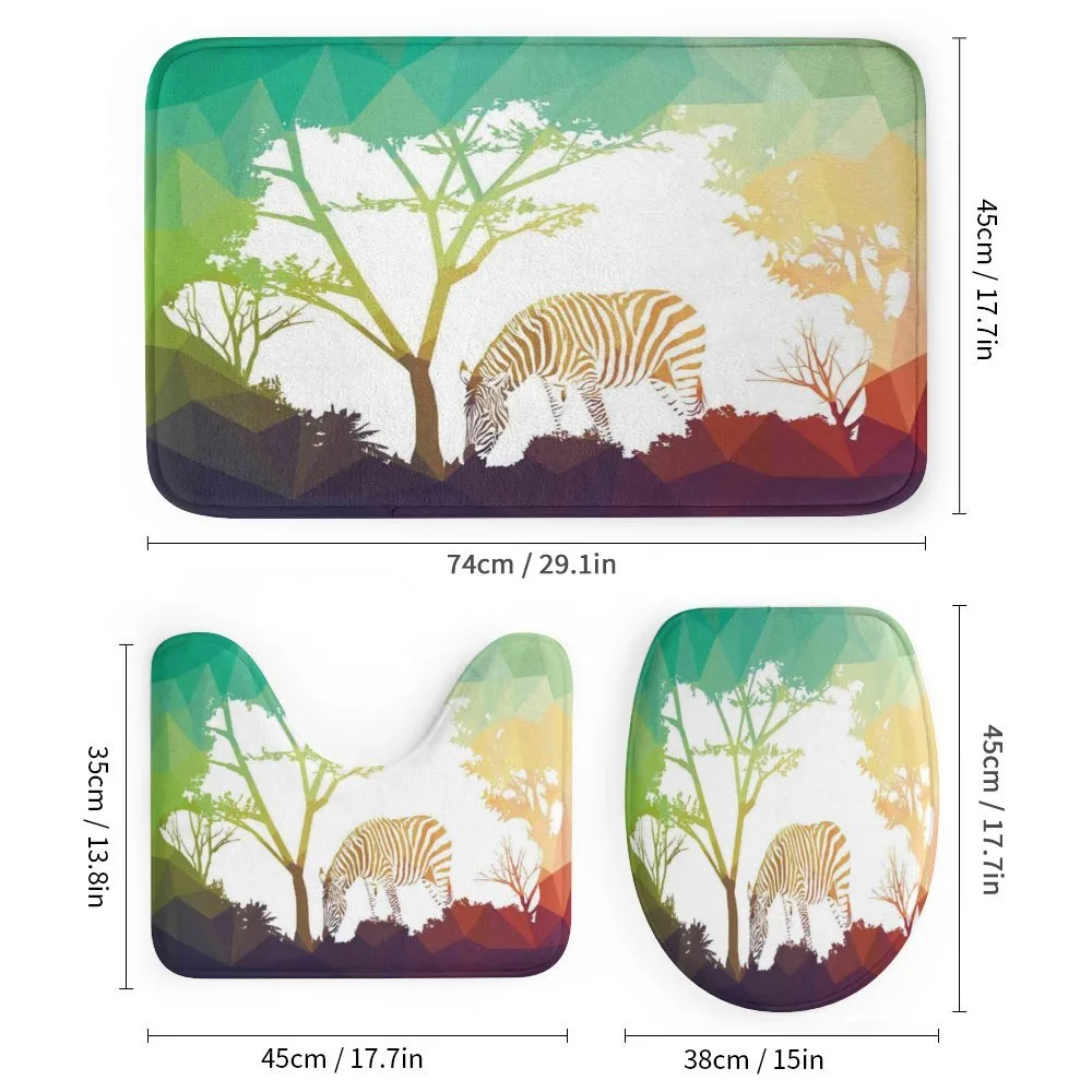 Vivid Safari Zebras — Detail 1
