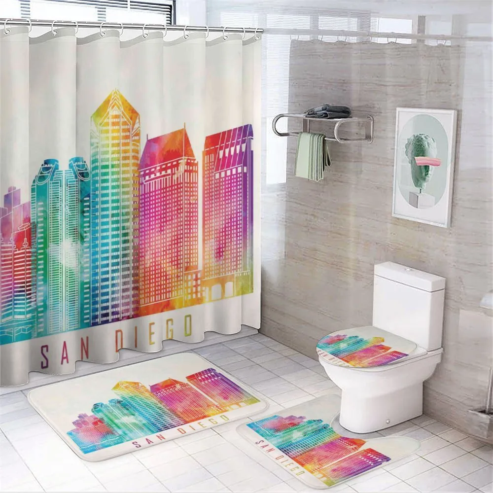 Watercolored Landmarks — Your design
