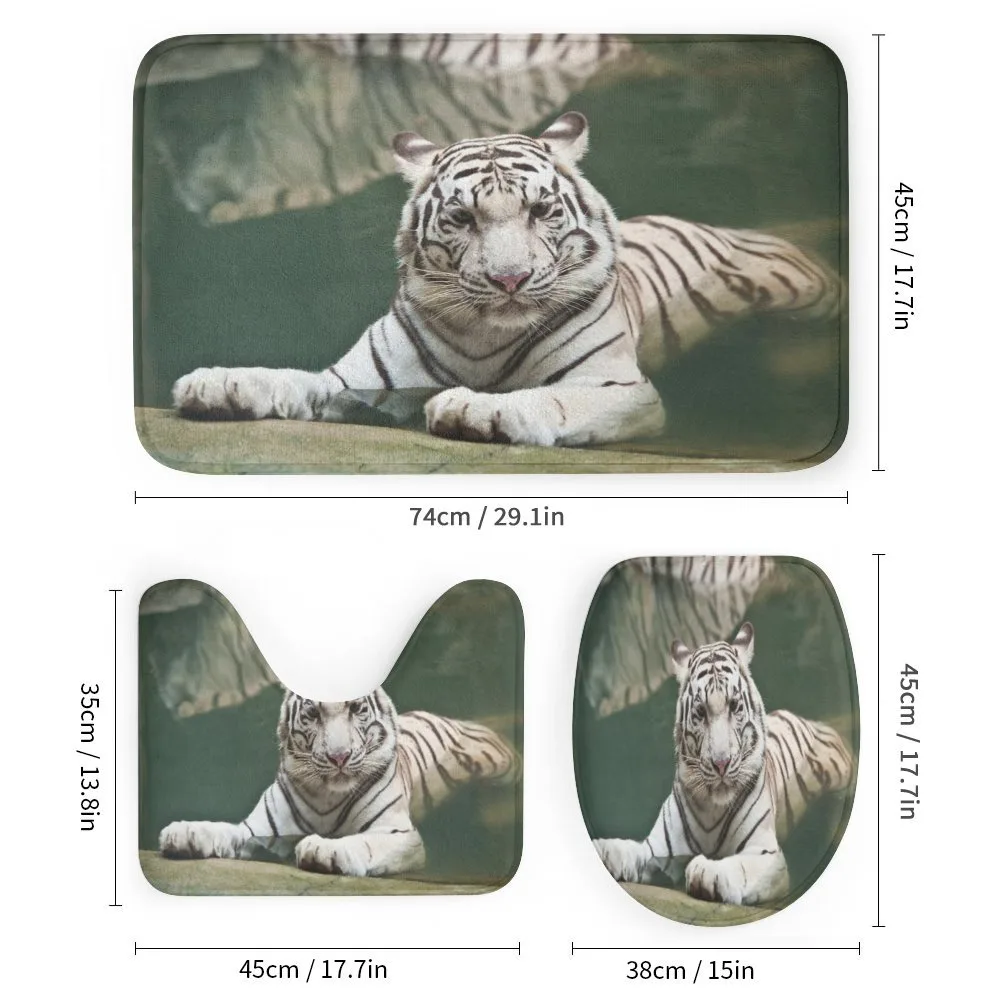 White Tiger Swimming Fun — Detail 1