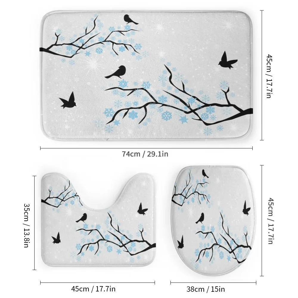Winter Birds Stars Sky — Detail 1