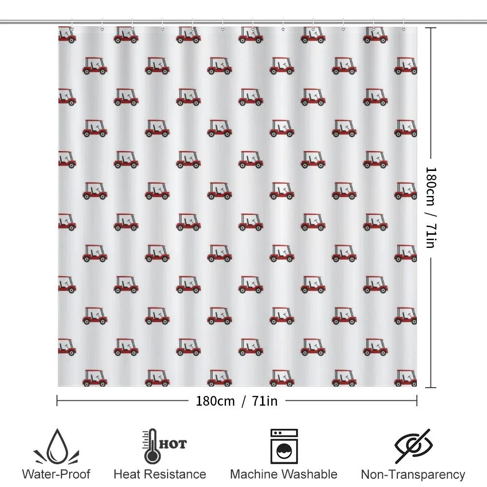Carts Pattern Golfing Stroke — Detail 2