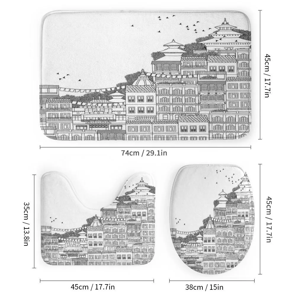Doodle Style Kathmandu — Detail 1