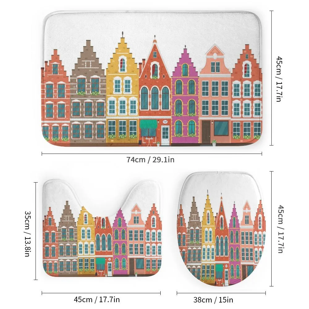 European Colorful Houses — Detail 1