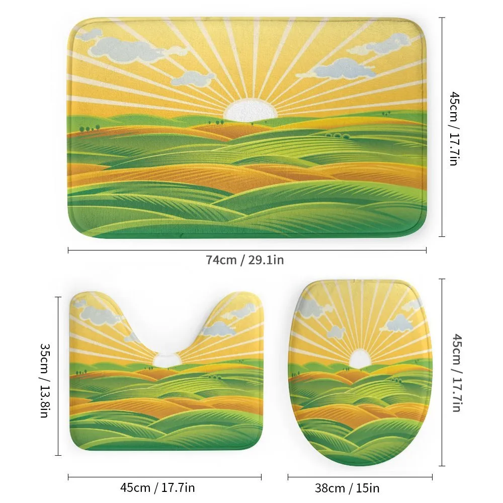 Fields Hills at Dawn — Detail 1