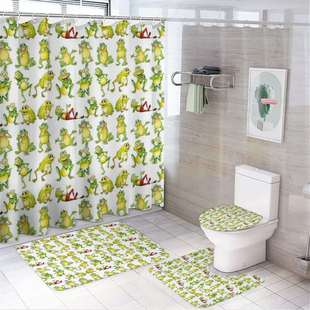 Frogs Different Poses — Your design