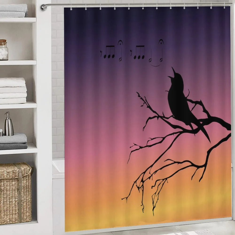 Gradient Sunrise Bird — Detail 4