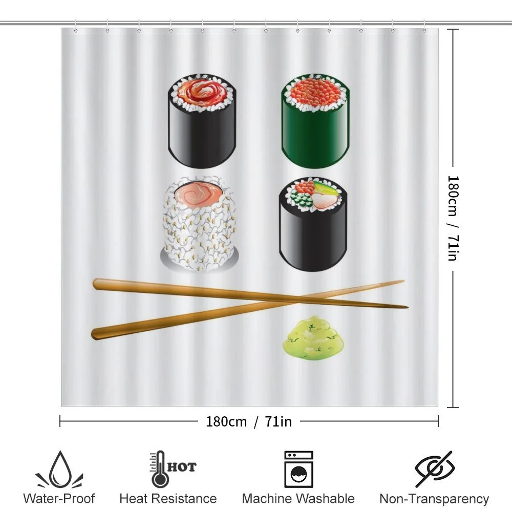 Japan Sushi and Chopsticks — Detail 2