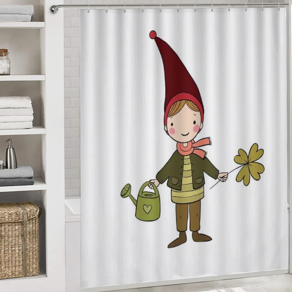 Little Elf Boy with Clover — Detail 4