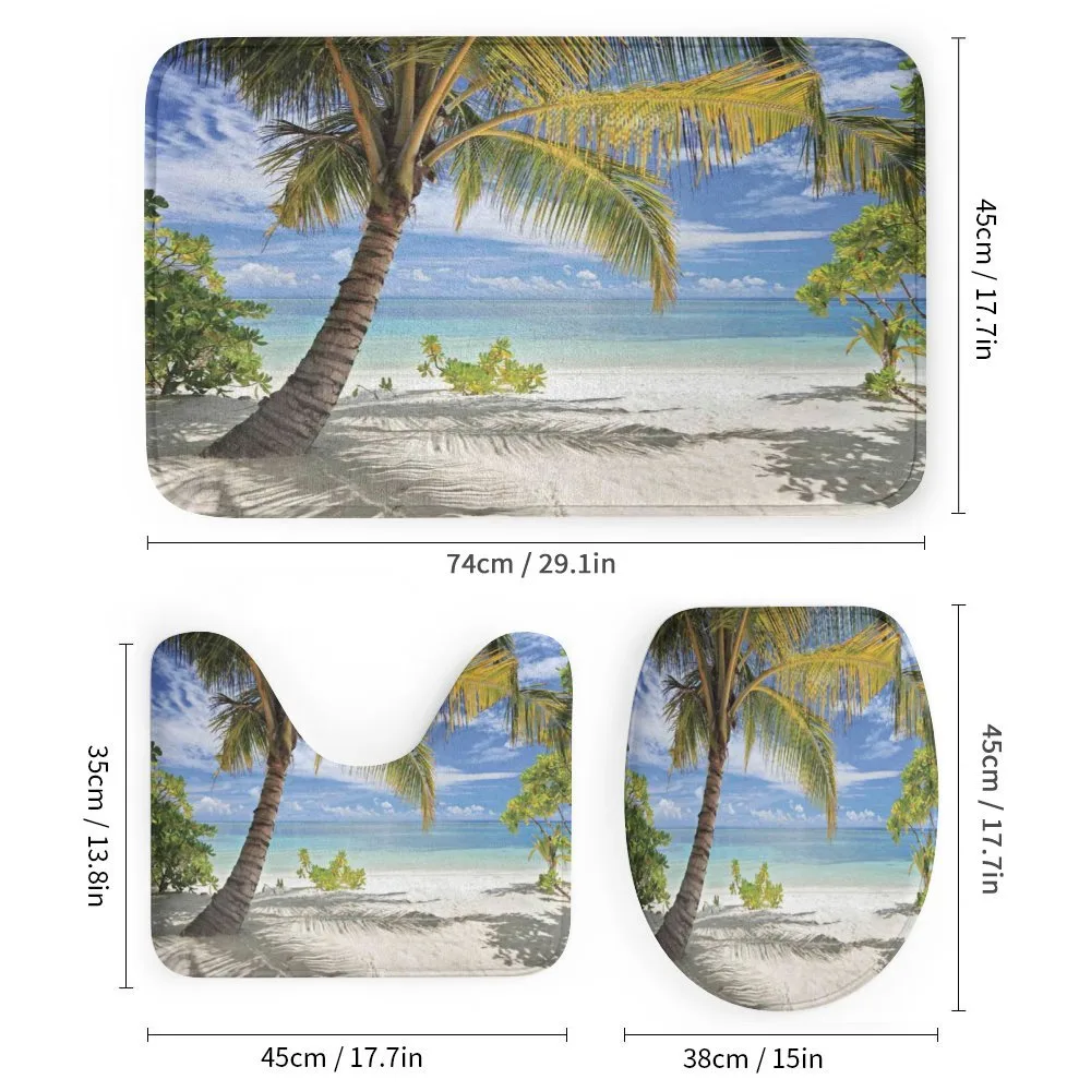 Palm Trees Coastline — Detail 1