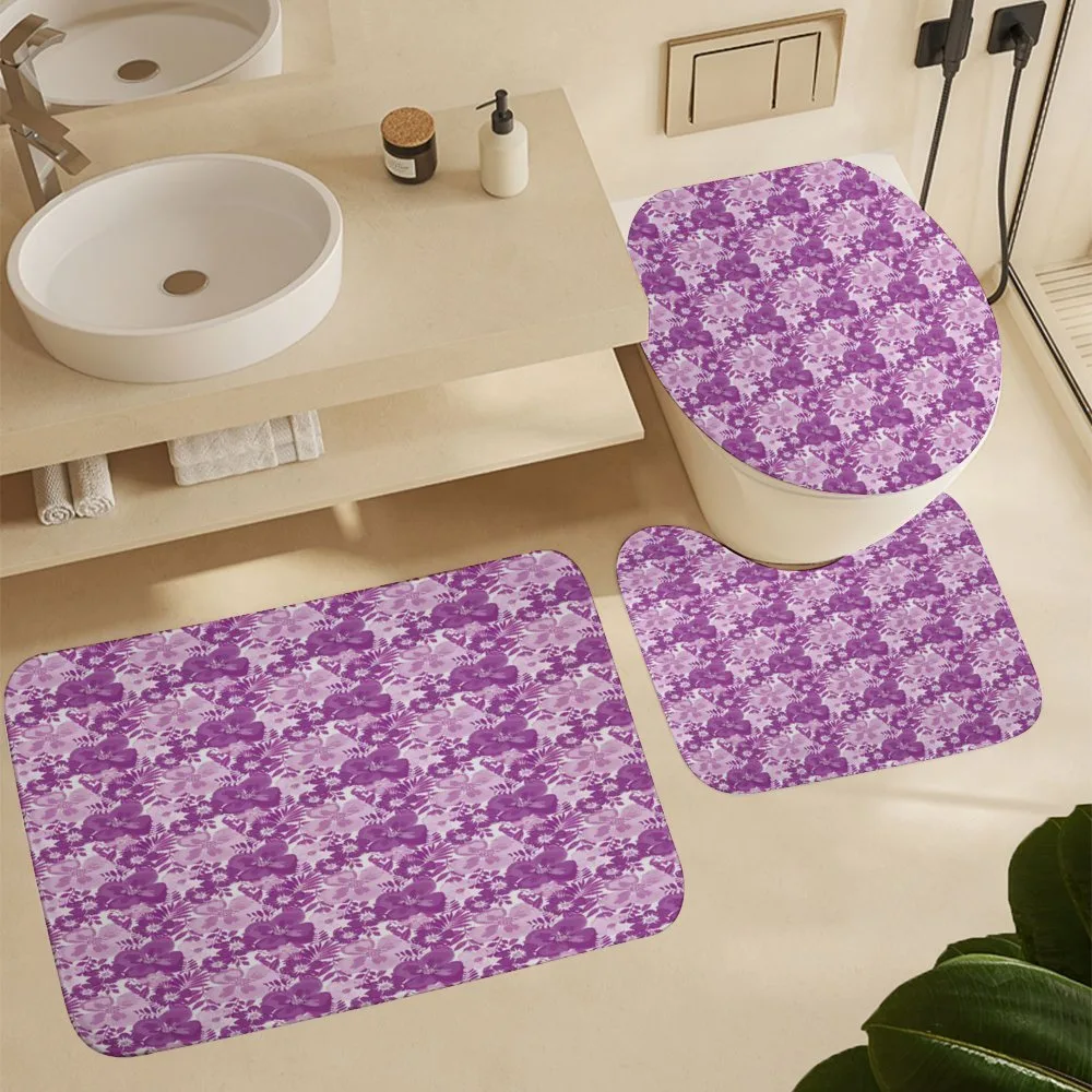 Purple Tones Floral Pattern — Detail 5