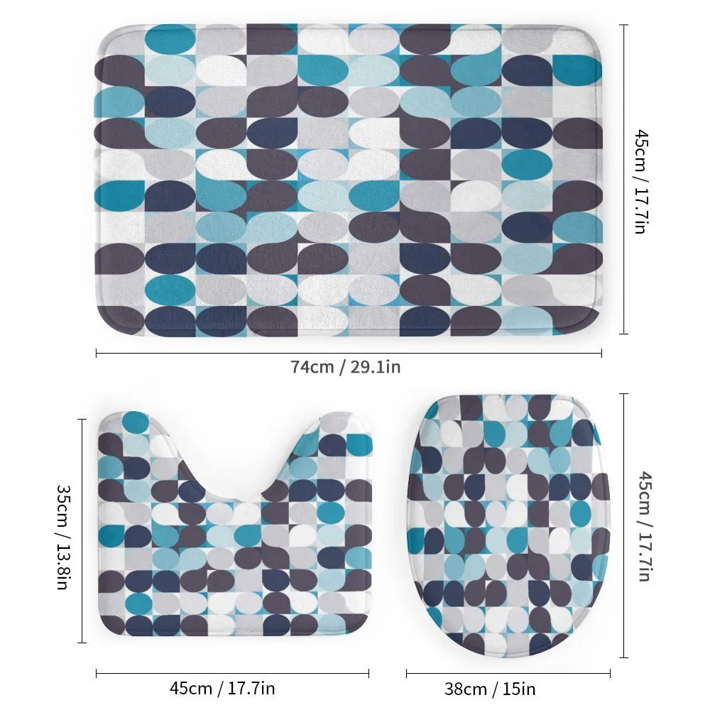 Retro Circles Squares — Detail 1