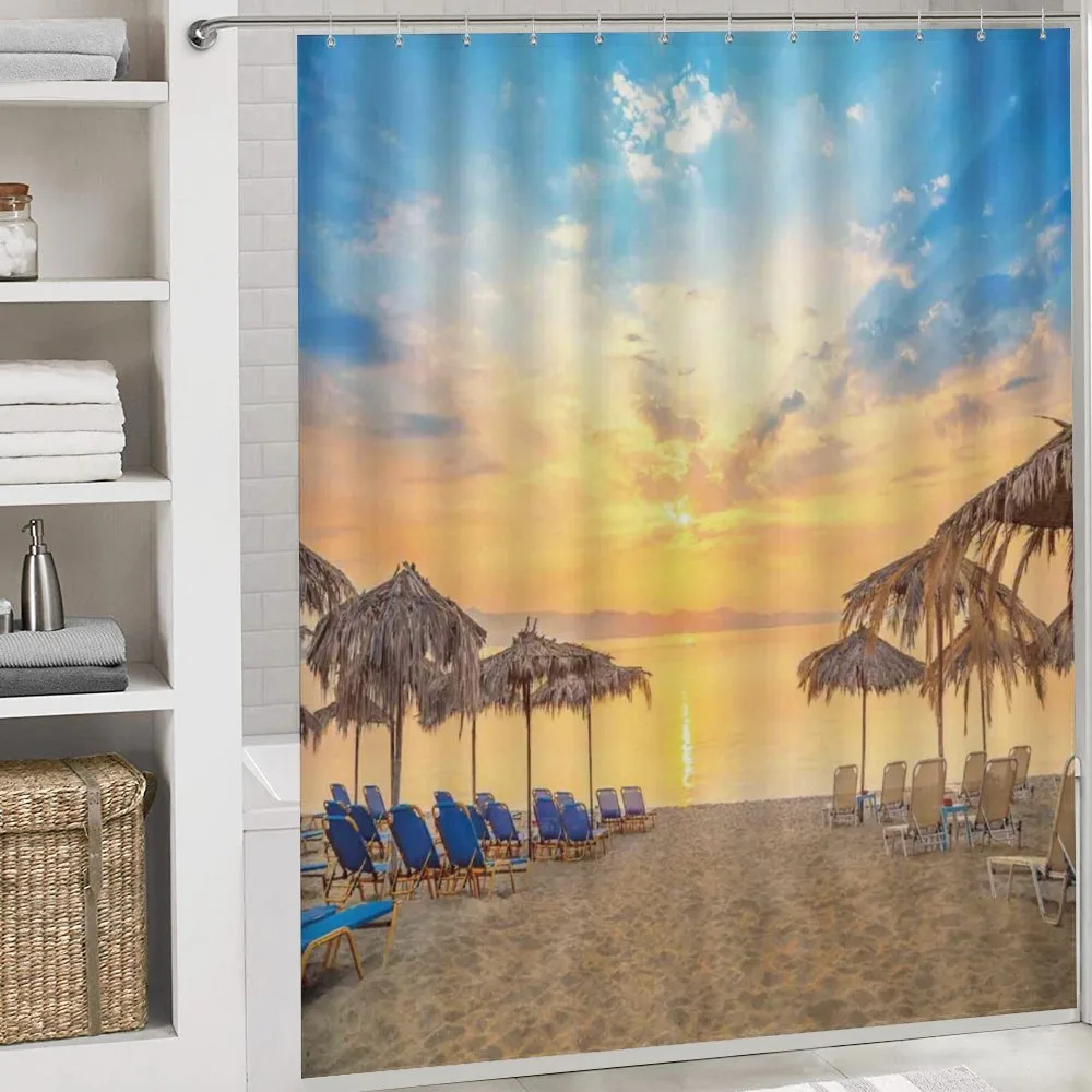 Sandy Beach with Sunrise — Detail 4