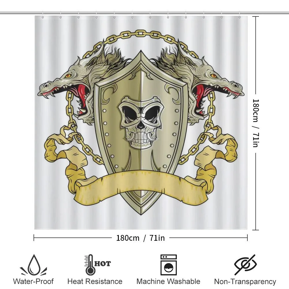 Shield Dragon Medieval — Detail 2