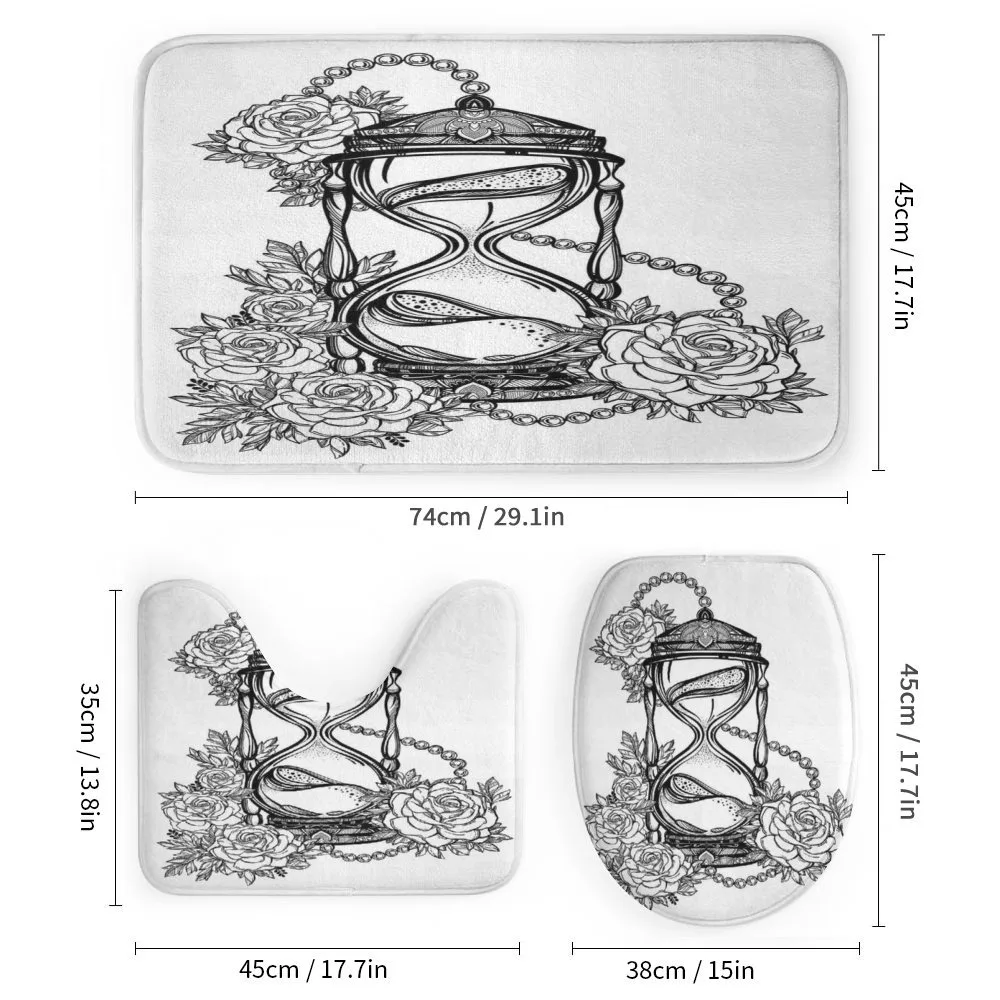 Sketch Style Hourglass — Detail 1