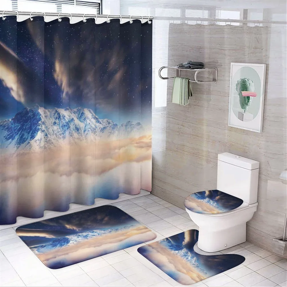 Snowy Winter Mountains — Your design