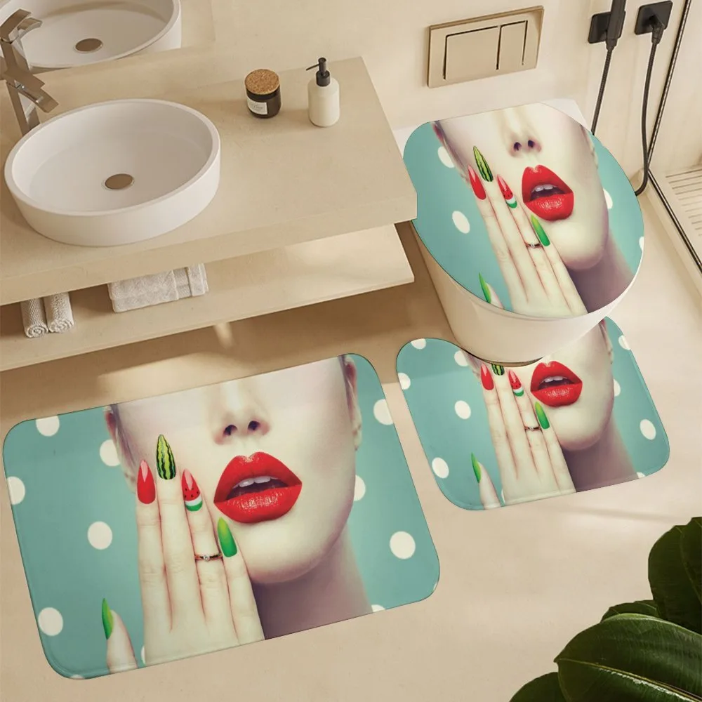 Watermelon Nail Art and Makeup — Detail 5