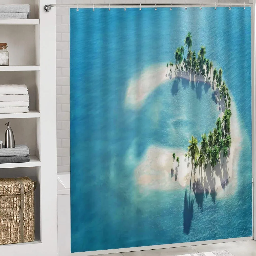 Atoll Palm Trees Ocean — Detail 4