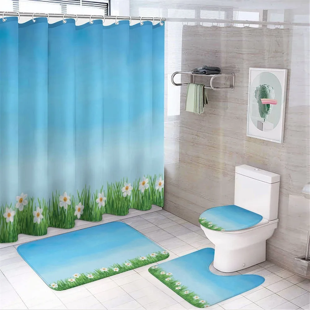Blue Skies Blurred Background — Your design