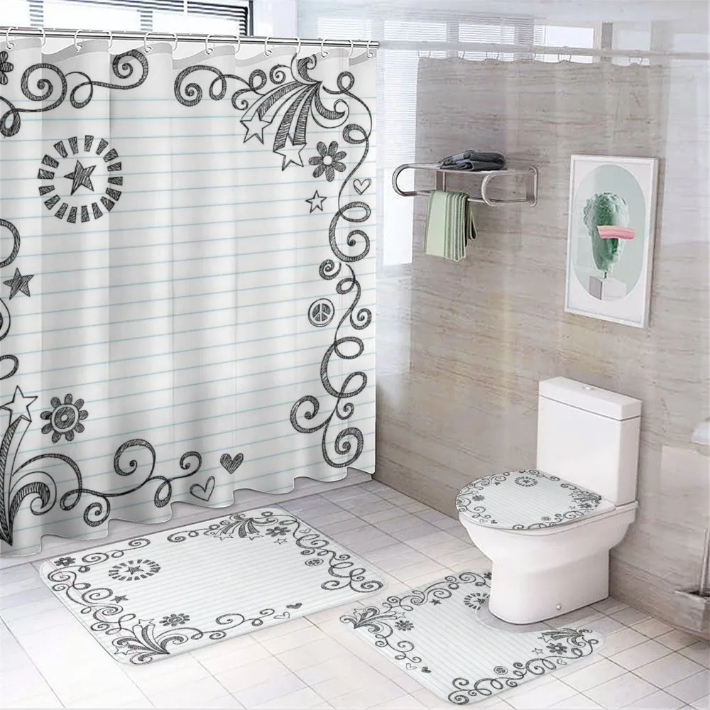 Border of Stars Swirls — Your design