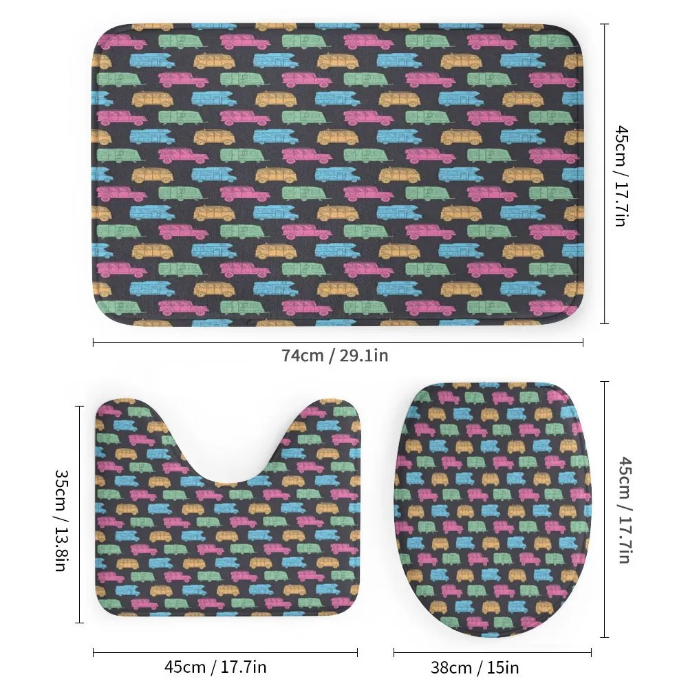 Camper Traveler Truck Pattern — Detail 1