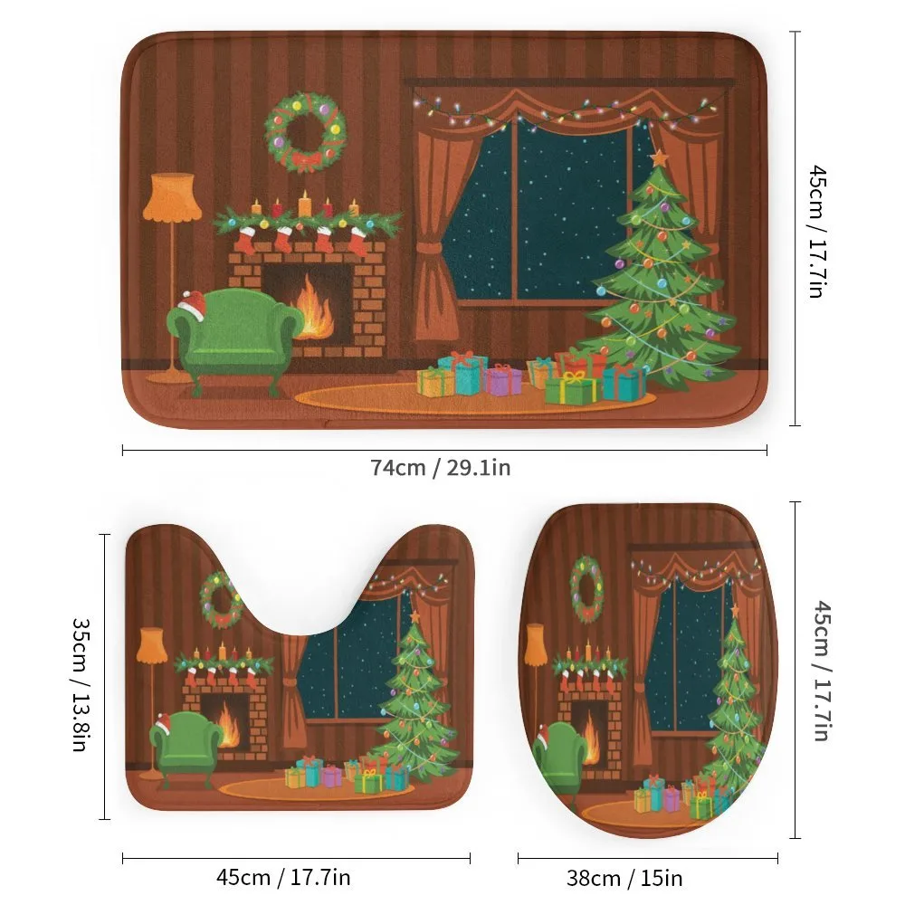 Cartoon Christmas Room — Detail 1