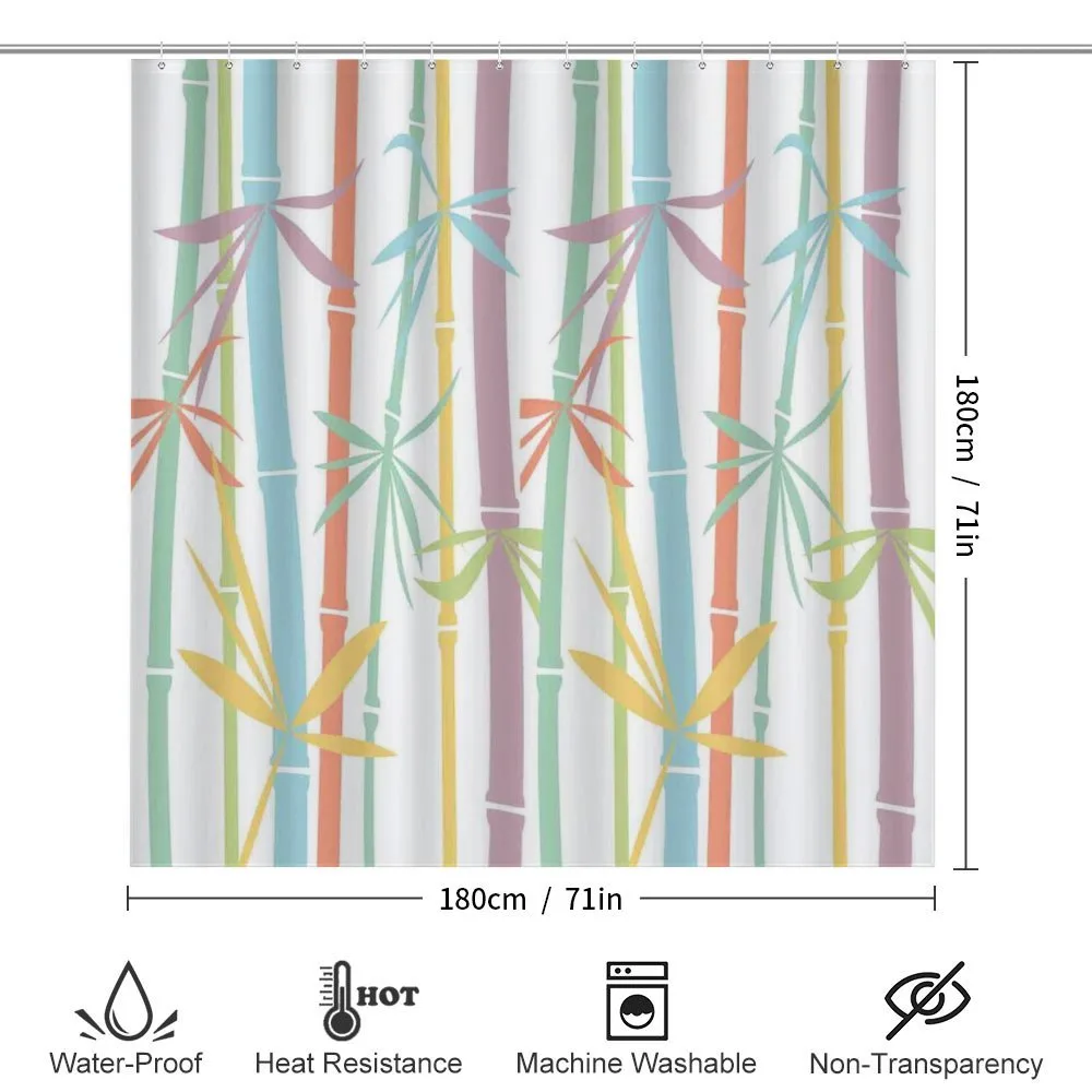 Colorful Bamboo Tree — Detail 2