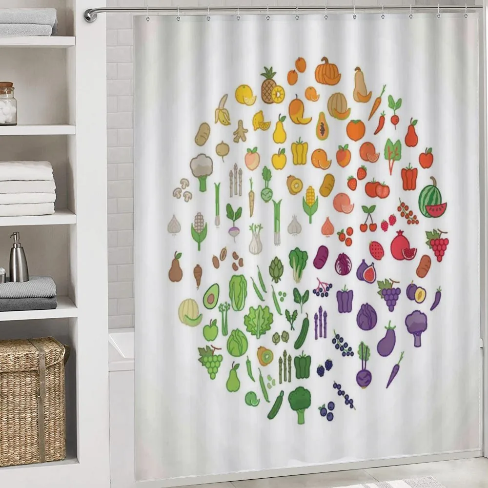 Colorful Food Circle — Detail 4